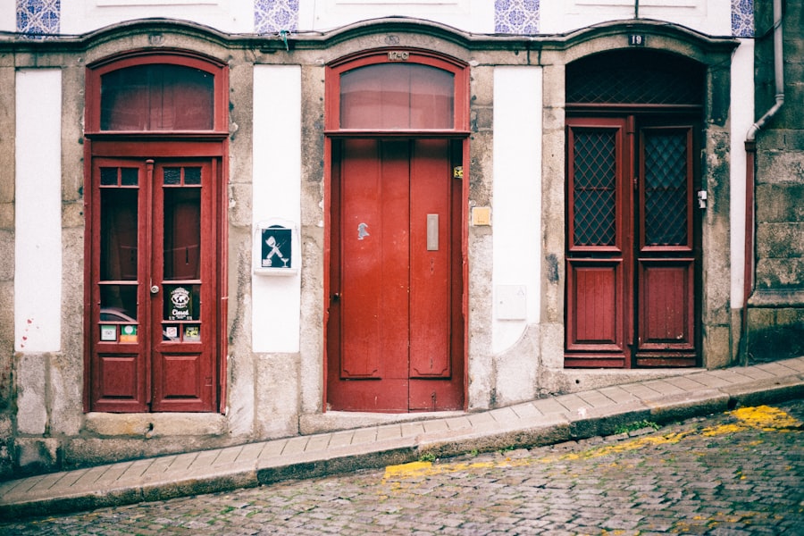 Photo burgundy pants