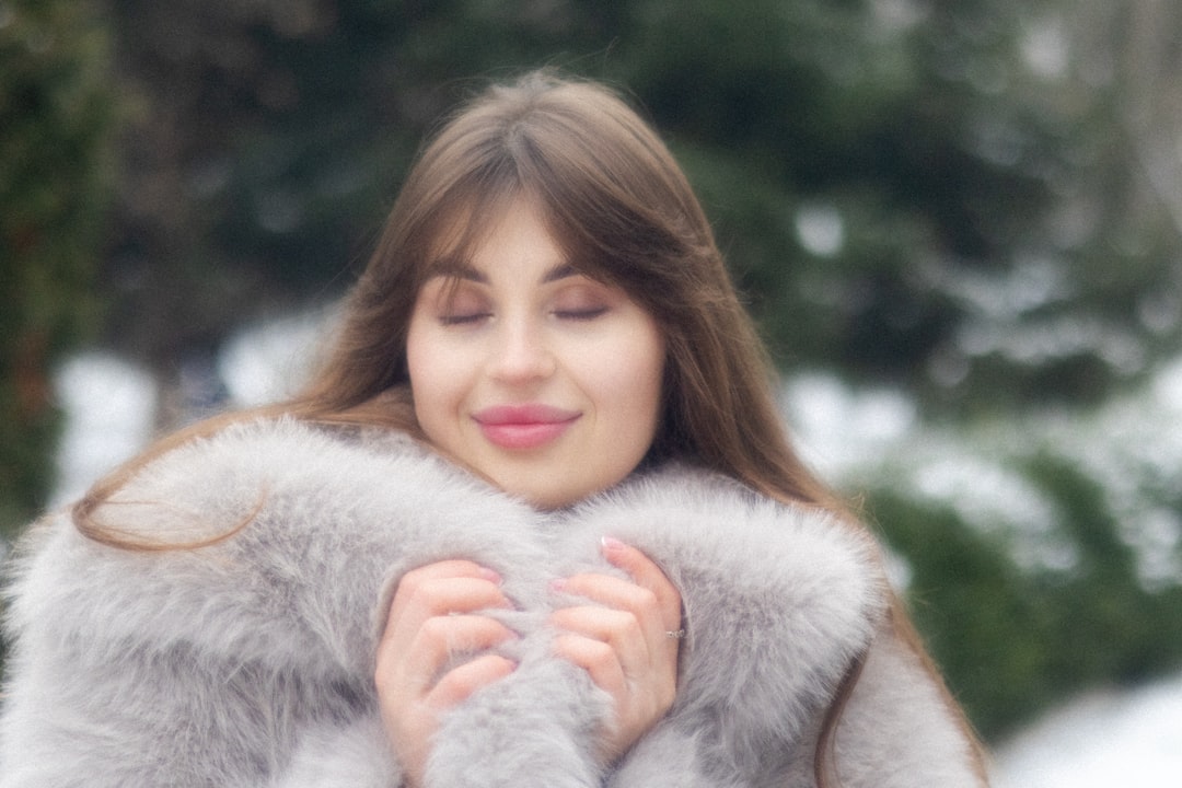 Photo fur vest
